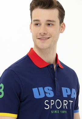 Erkek Lacivert Polo Yaka Tişört - 50263264006