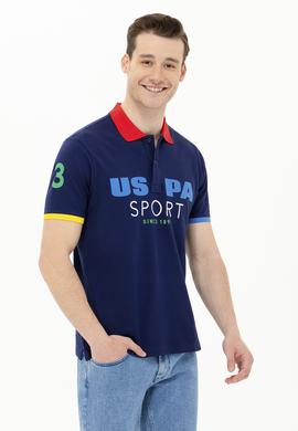 Erkek Lacivert Polo Yaka Tişört - 50263264006