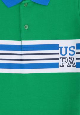 Erkek Çocuk Yeşil Polo Yaka Tişört - 50266066032