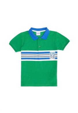 Erkek Çocuk Yeşil Polo Yaka Tişört - 50266066032