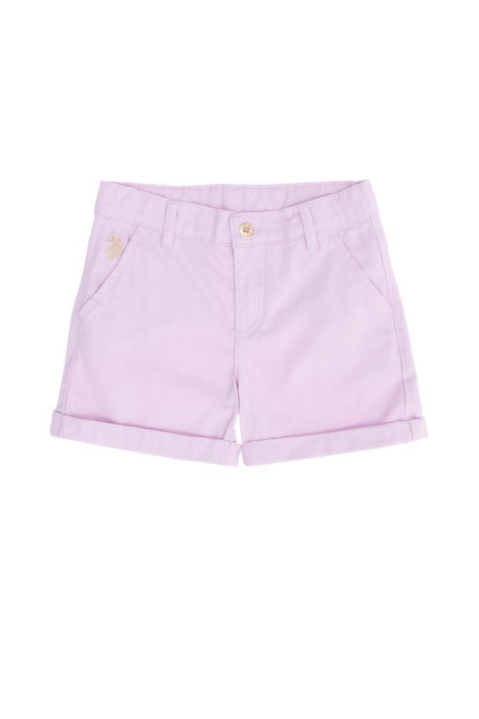 Kız Çocuk Manolya Dokuma Şort