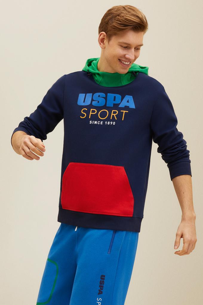 Erkek Lacivert Sweatshirt