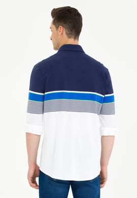 Erkek Lacivert Uzun Kollu Gömlek - 50267368014