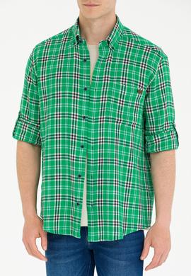 Erkek Oduncu Yeşil Gömlek - 50264306010