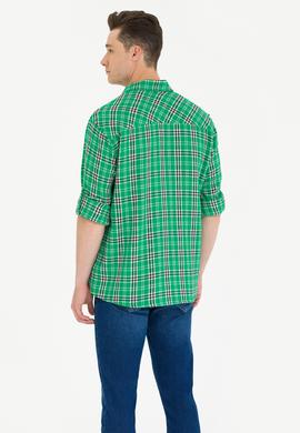 Erkek Oduncu Yeşil Gömlek - 50264306010