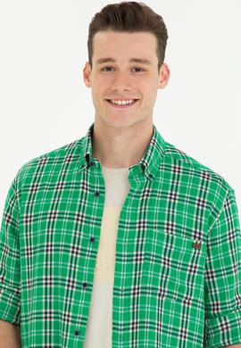 Erkek Oduncu Yeşil Gömlek - 50264306010