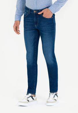 Erkek Koyu Mavi Jean Pantolon - 50274675032