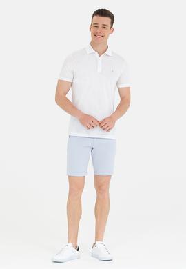Erkek Beyaz Polo Yaka Tişört - 50263353001