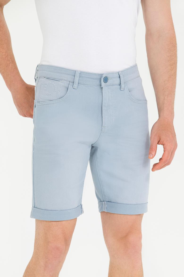 Erkek Mavi Jean Şort - 50264303014