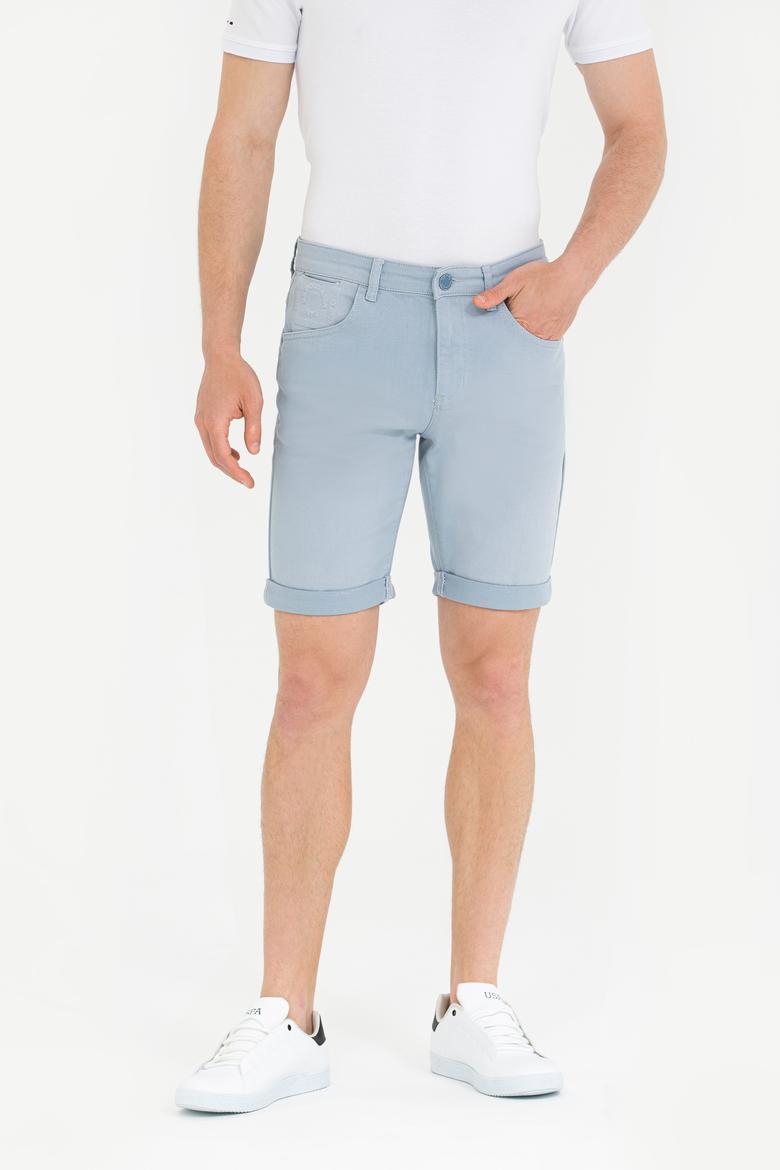 Erkek Mavi Jean Şort - 50264303014
