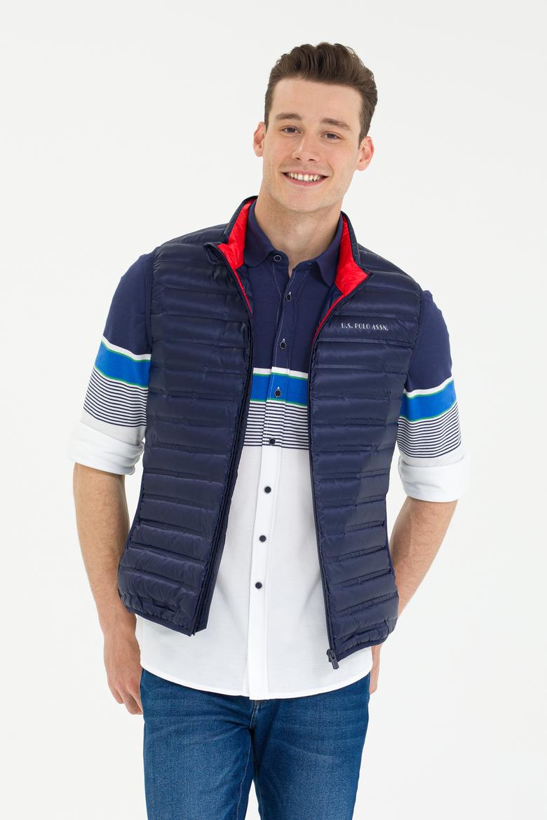 Erkek Lacivert Yelek