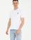 Erkek Beyaz Basic Polo Yaka Tişört