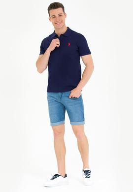 Erkek Lacivert Polo Yaka Tişört - 50269835019