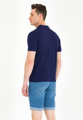 Erkek Lacivert Polo Yaka Tişört - 50269835019