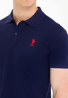 Erkek Lacivert Polo Yaka Tişört - 50269835019