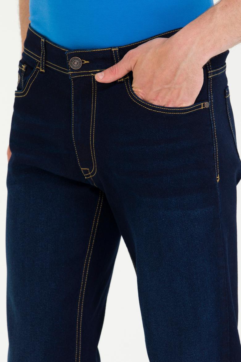 Erkek Mavi Jean Pantolon - 50266772047