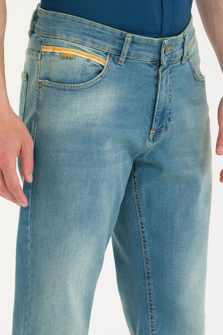 Erkek Açık Mavi Jean Pantolon - 50264631071