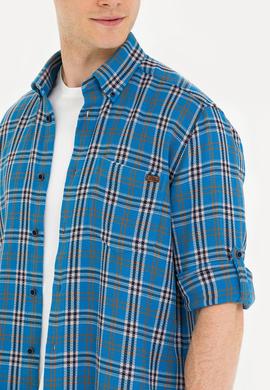 Erkek Oduncu Saks Gömlek - 50264306028