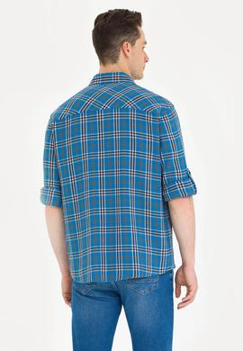 Erkek Oduncu Saks Gömlek - 50264306028