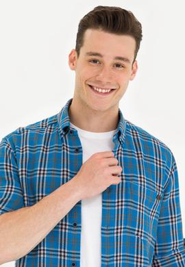 Erkek Oduncu Saks Gömlek - 50264306028