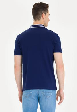 Erkek Lacivert Polo Yaka Tişört - 50263389006