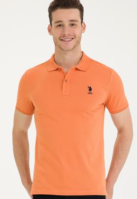 Erkek Kiremit Basic Polo Yaka Tişört - 50262969031