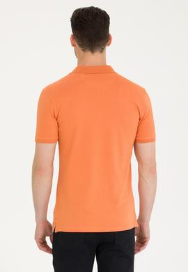 Erkek Kiremit Basic Polo Yaka Tişört - 50262969031