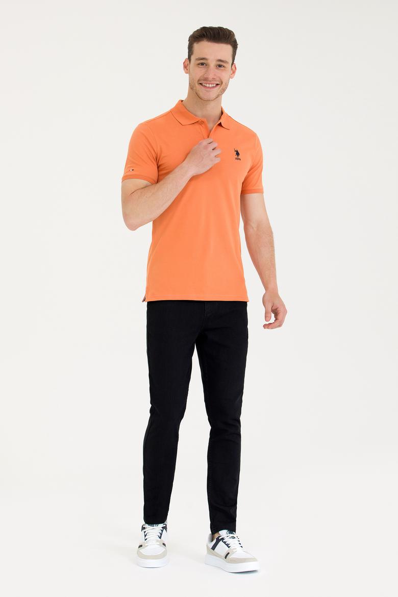 Erkek Kiremit Basic Polo Yaka Tişört - 50262969031