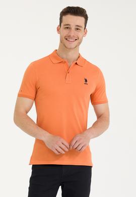 Erkek Kiremit Basic Polo Yaka Tişört - 50262969031