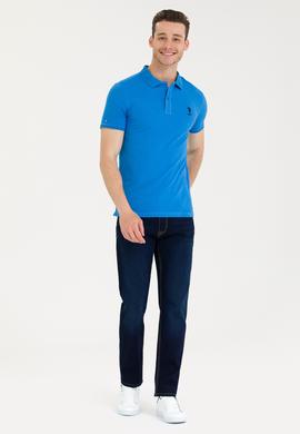 Erkek Saks Basic Polo Yaka Tişört - 50262969061