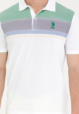 Erkek Yeşil Polo Yaka Tişört - 50263279026