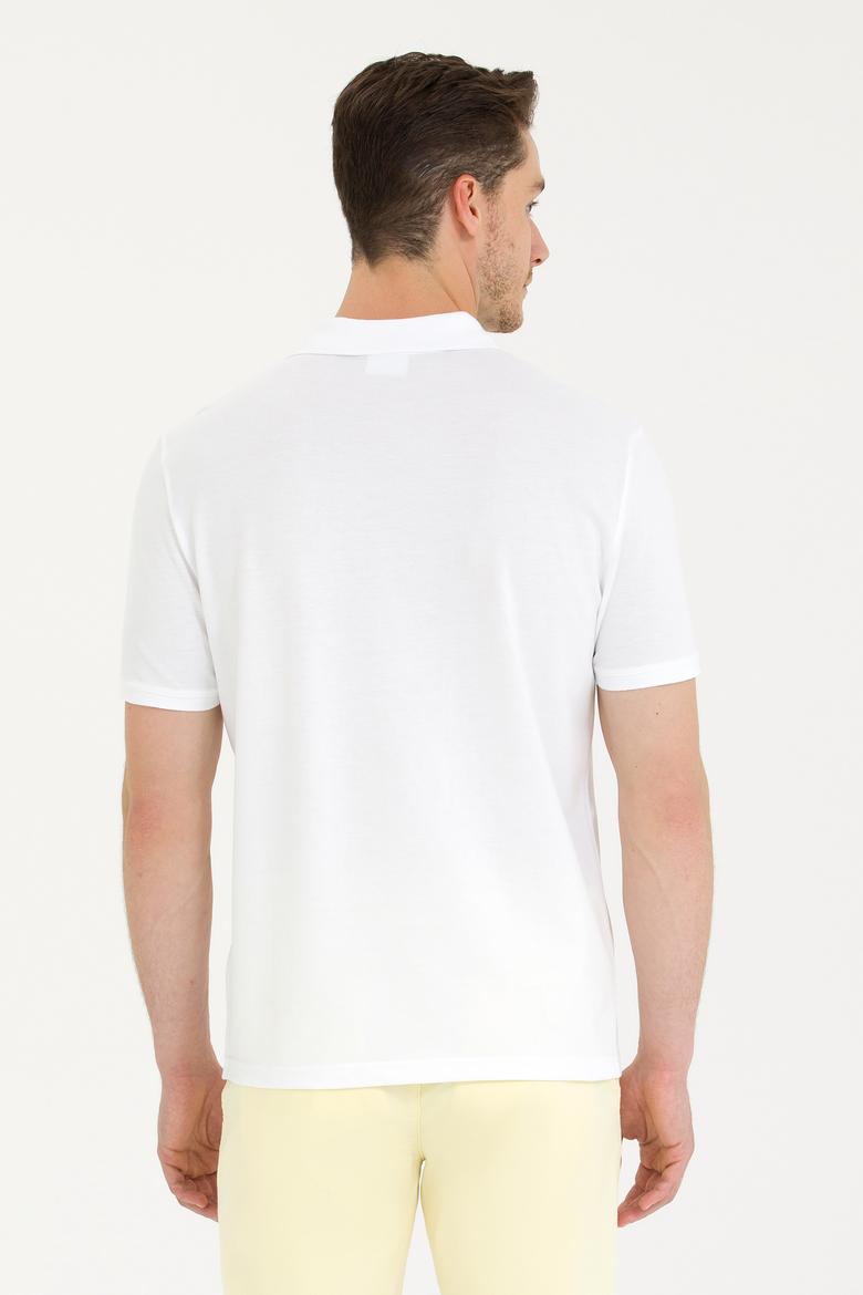 Erkek Yeşil Polo Yaka Tişört - 50263279026