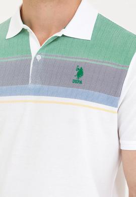 Erkek Yeşil Polo Yaka Tişört - 50263279026