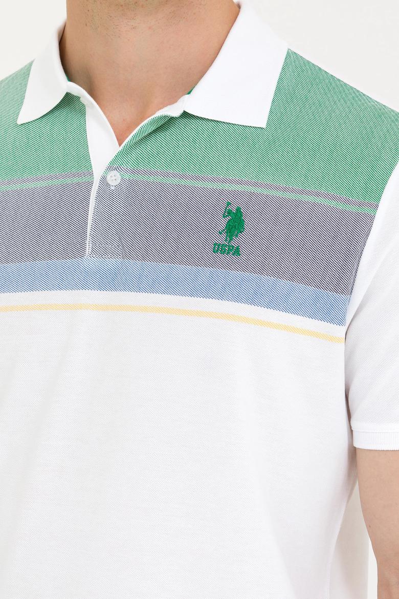 Erkek Yeşil Polo Yaka Tişört - 50263279026