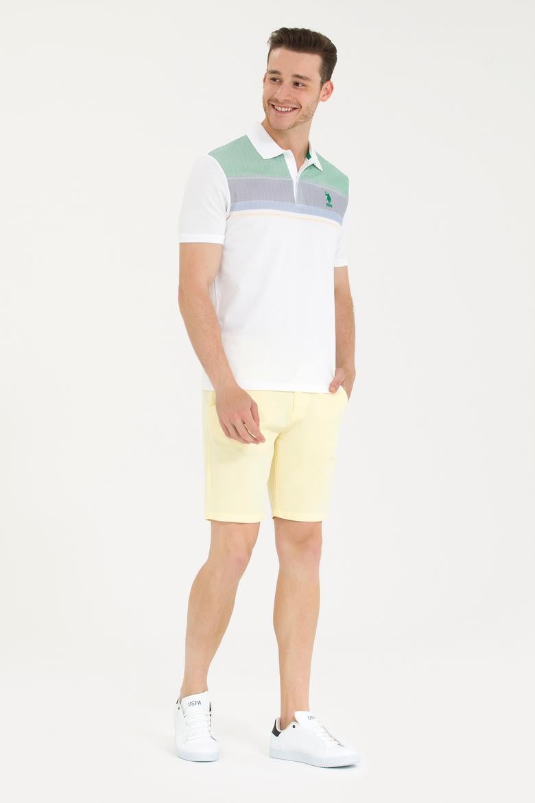 Erkek Yeşil Polo Yaka Tişört - 50263279026