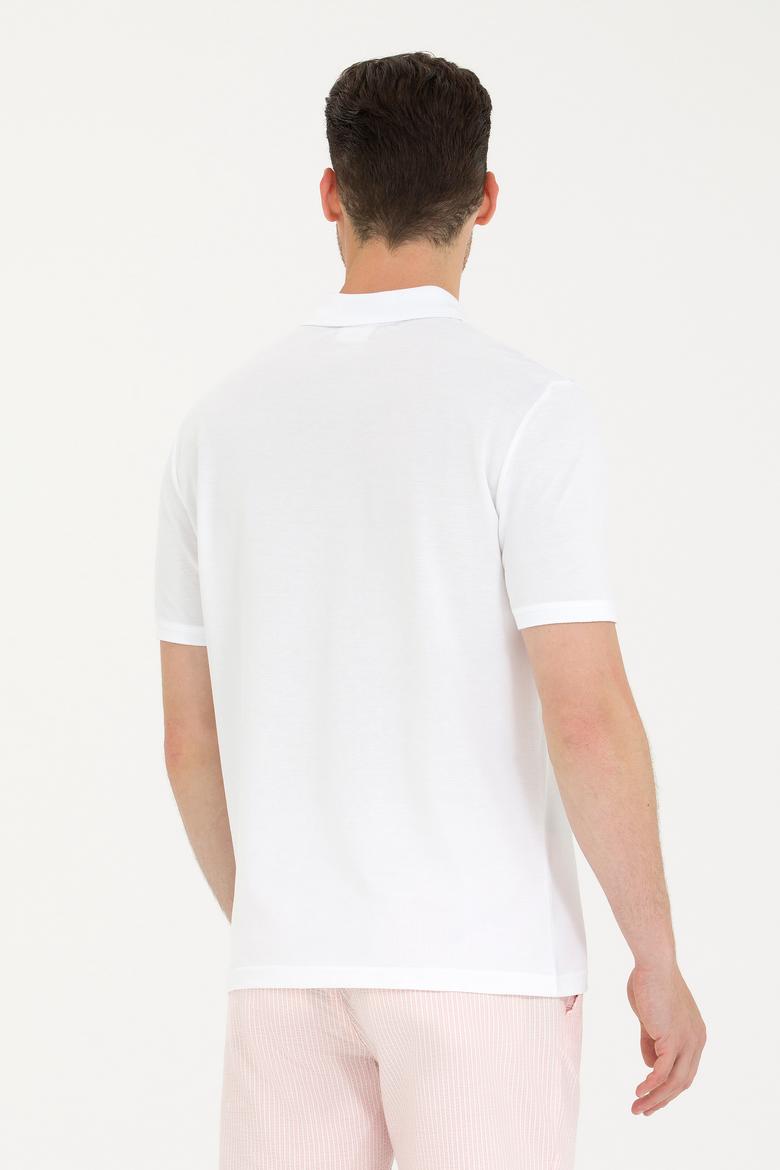 Erkek Saks Polo Yaka Tişört - 50263279033