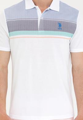 Erkek Saks Polo Yaka Tişört - 50263279033
