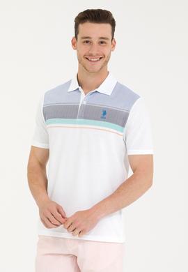 Erkek Saks Polo Yaka Tişört - 50263279033