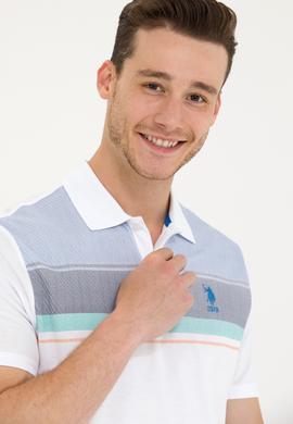 Erkek Saks Polo Yaka Tişört - 50263279033