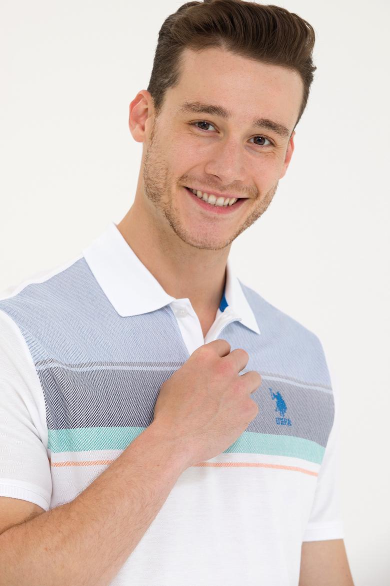 Erkek Saks Polo Yaka Tişört - 50263279033