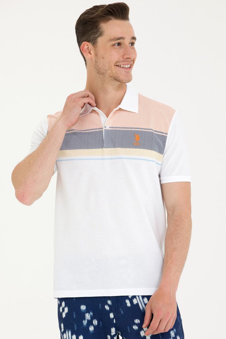 Erkek Kiremit Polo Yaka Tişört - 50263279045