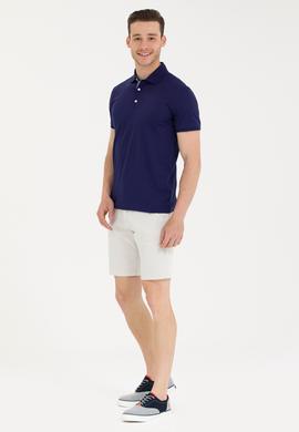 Erkek Lacivert Polo Yaka Tişört - 50263350006