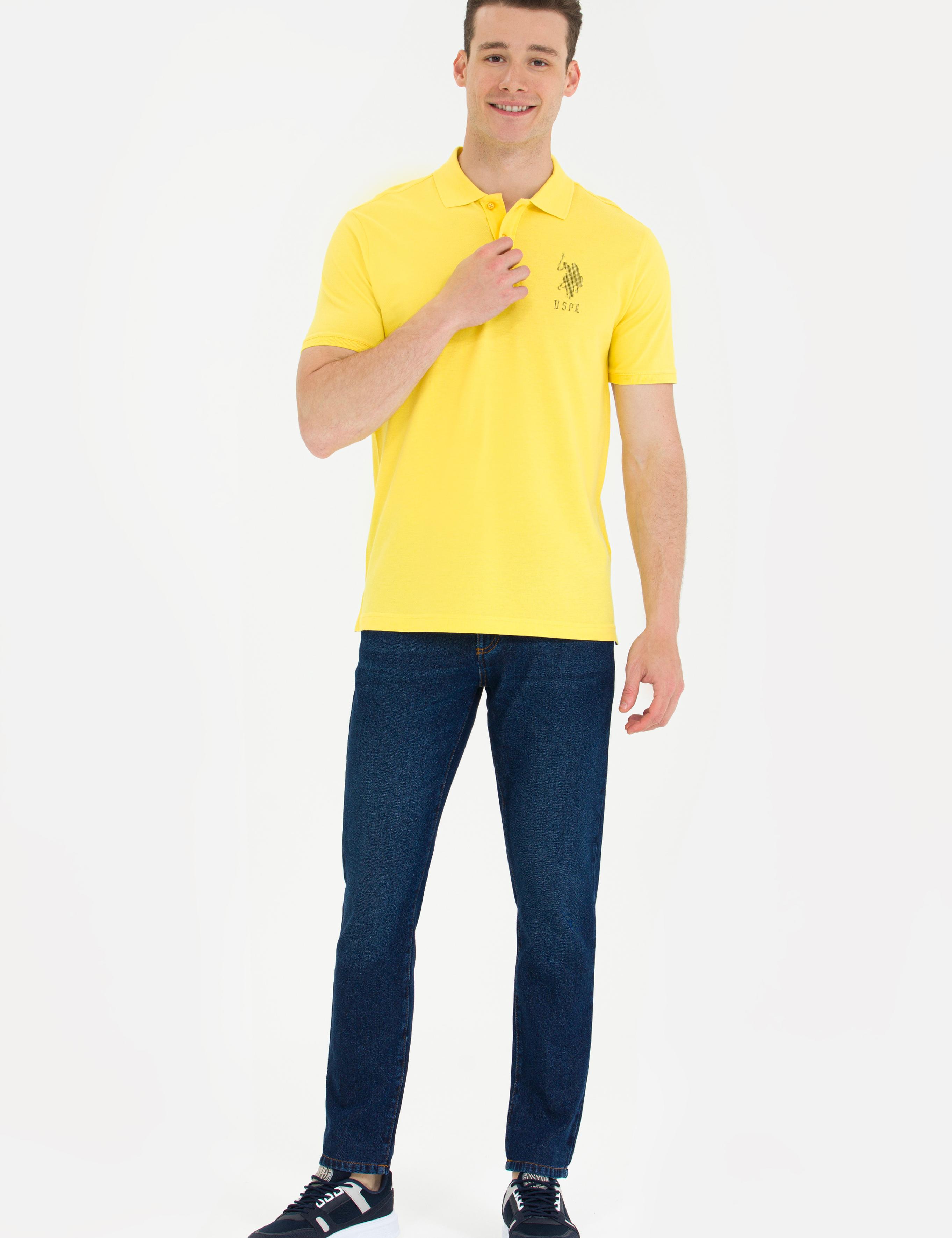 پولوشرت آستین کوتاه رگولار یقه پولو مردانه یو اس پولو | U.S. Polo Assn. - تصویر 4