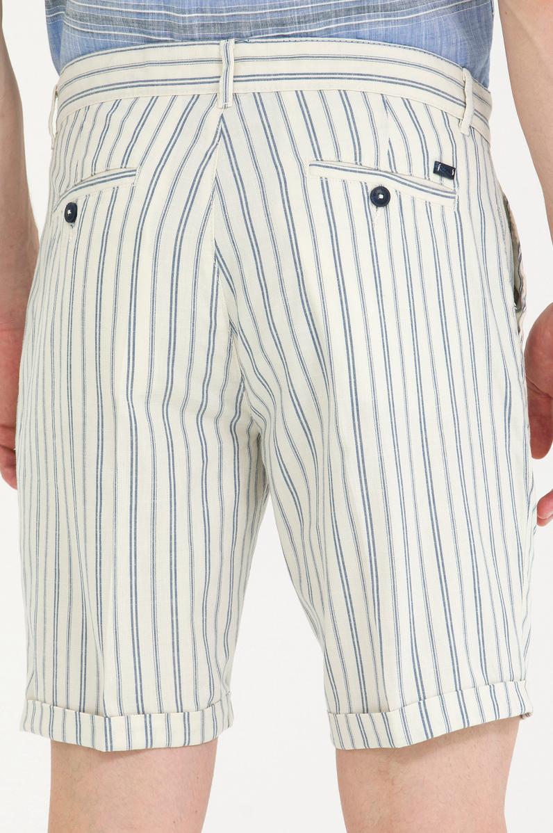 Erkek Lacivert Dokuma Şort