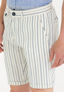 Erkek Lacivert Dokuma Şort - 50263841008