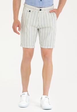 Erkek Lacivert Dokuma Şort - 50263841008