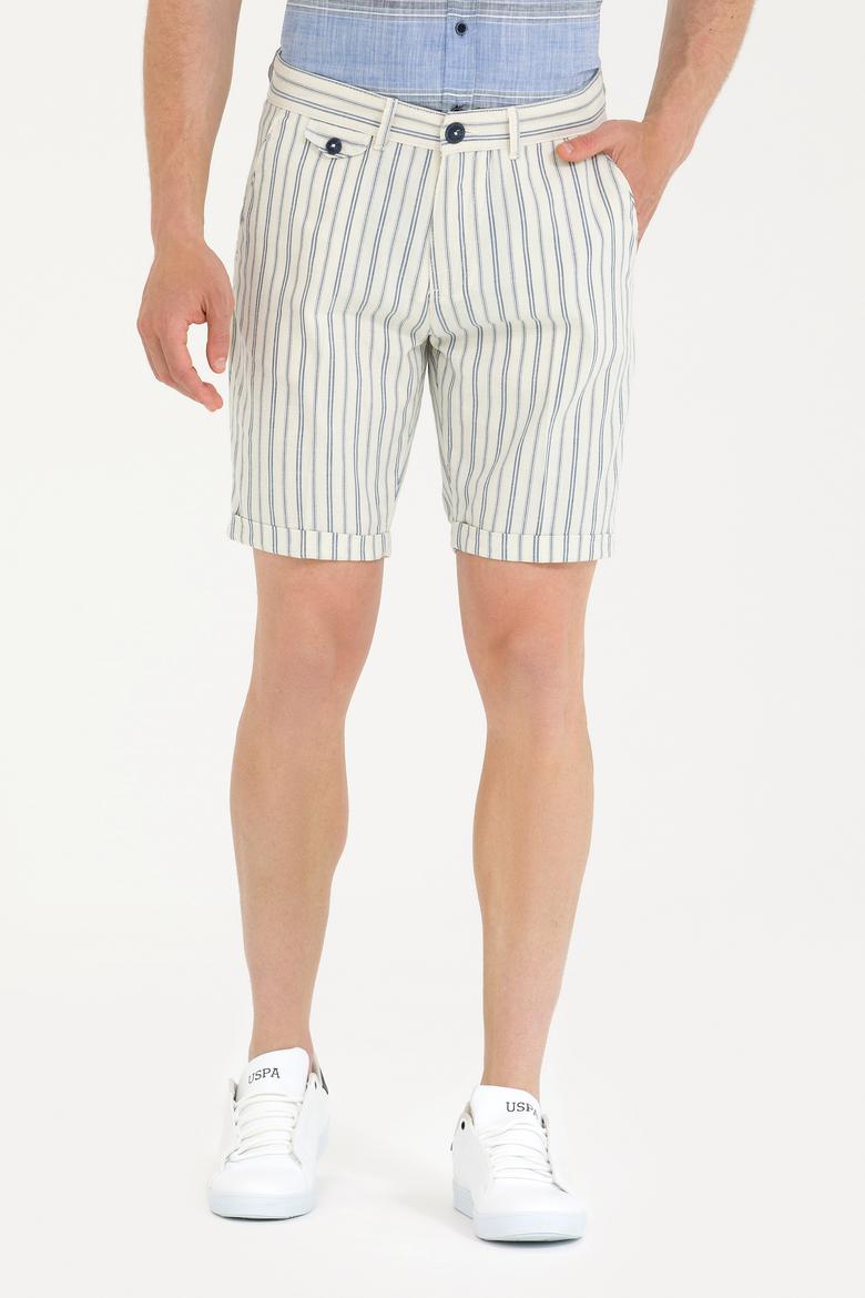 Erkek Lacivert Dokuma Şort - 50263841008