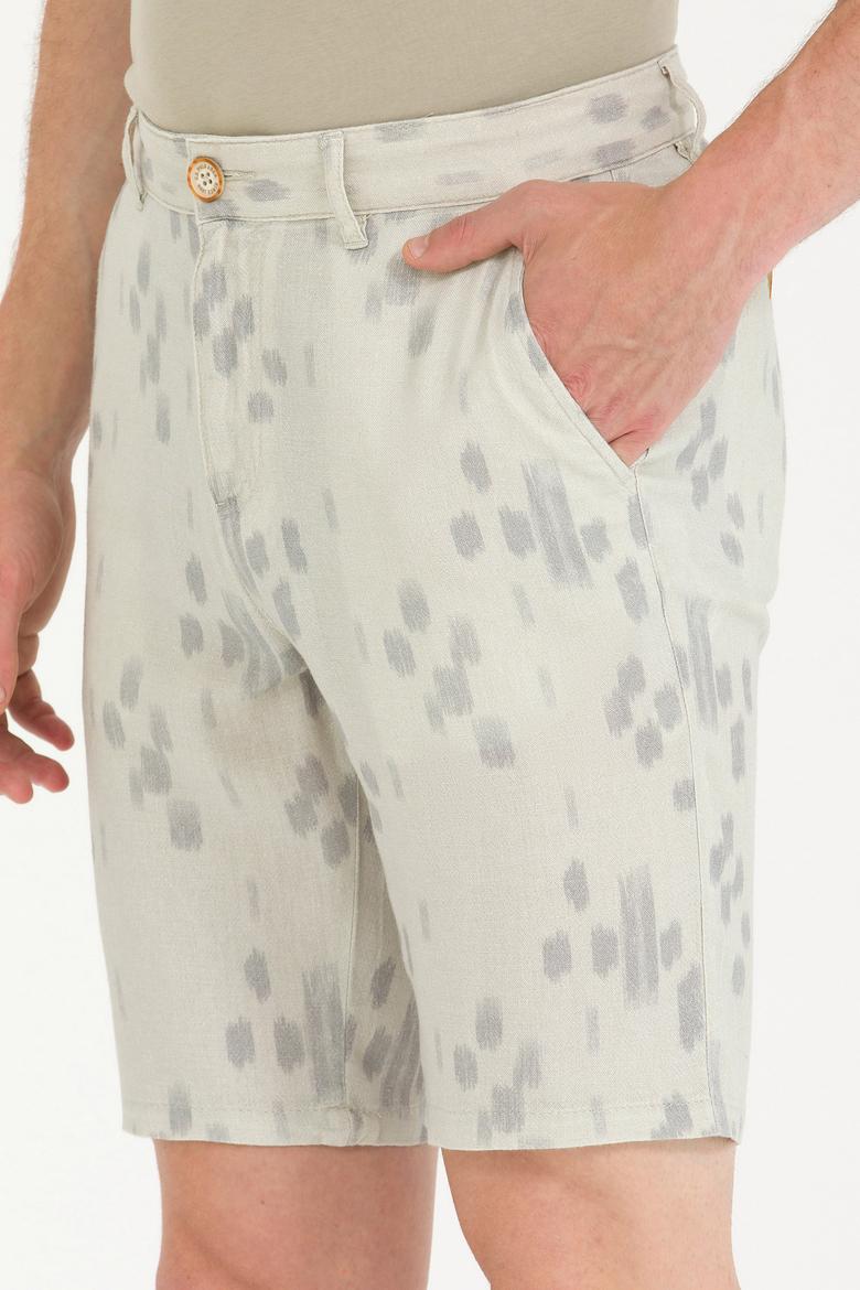 Erkek Taş Dokuma Şort - 50263848018