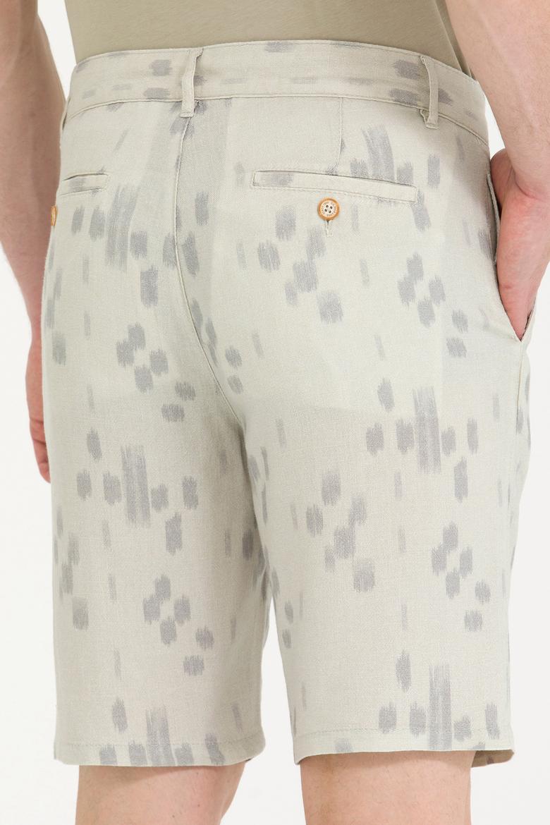 Erkek Taş Dokuma Şort - 50263848018