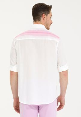 Erkek Beyaz Uzun Kollu Gömlek - 50264069025